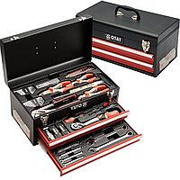 Набор Ручных Инструментов И Ключей Для Авто 80 эл Yato YT-38951, Качественный набор ручного инструмента