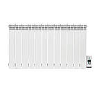 Електрорадіатор ELECTRO.12S+ плюс 500/100 (200Вт) програматор 1500 Вт з настінними кріпленнями, фото 2
