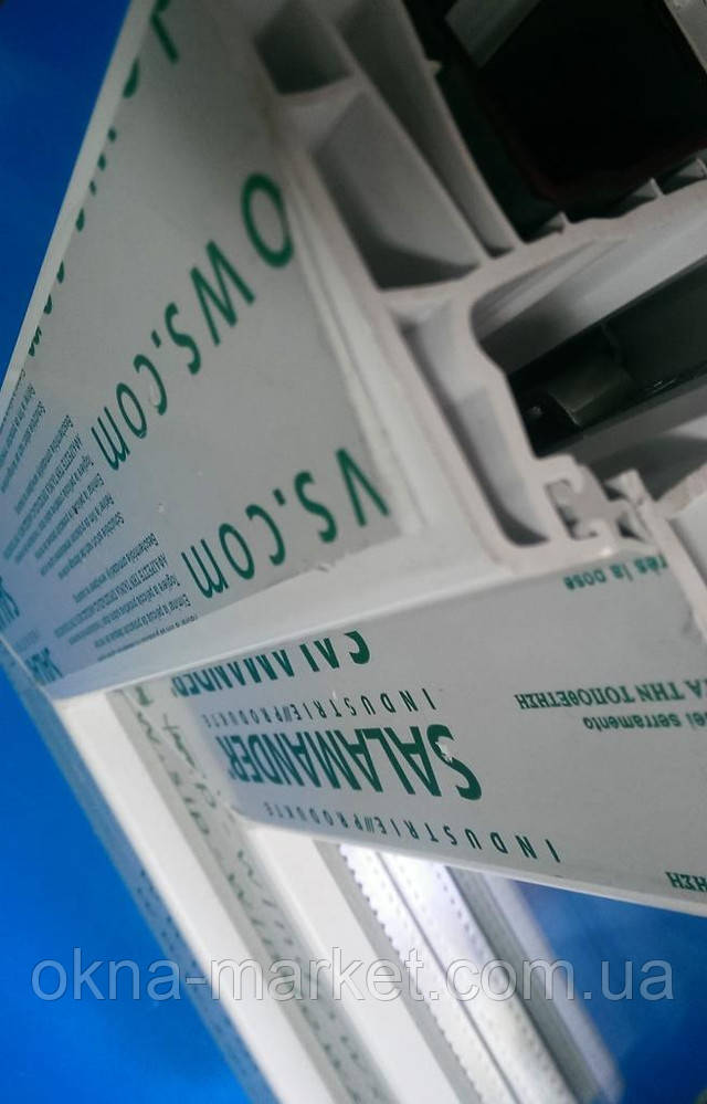 Лоджія в профільної системи Salamander копання Лоджія в профільної системи Salamander копання