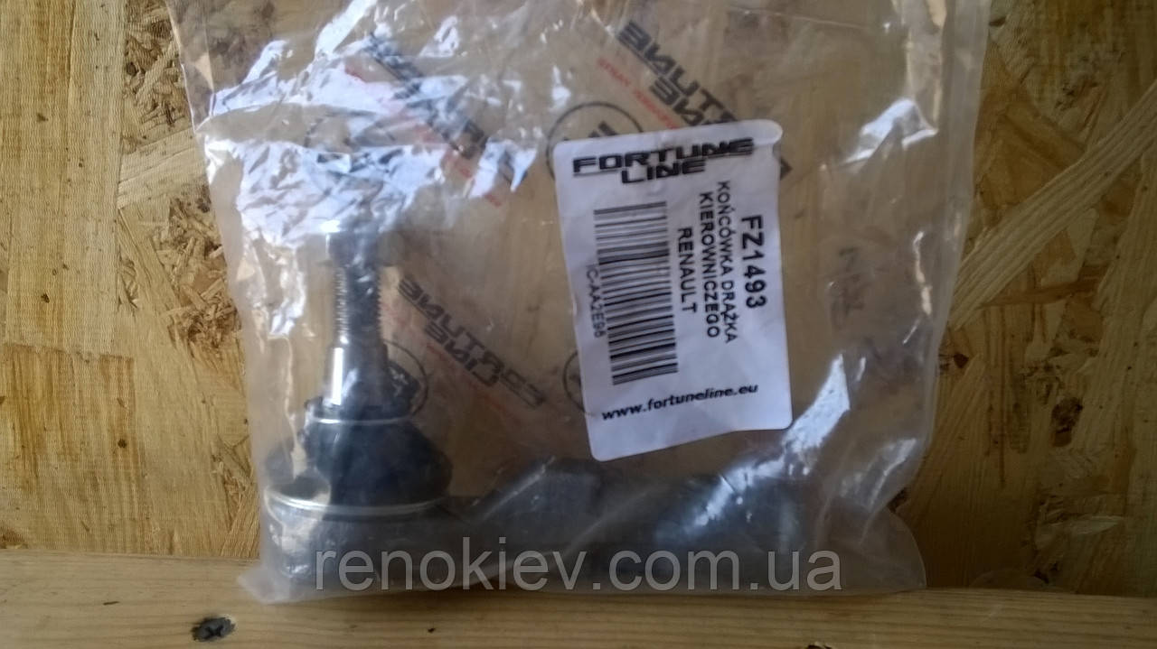 Наконечник поперечної рульової тяги Renault Kangoo з 99 р лев (FZ1493)Clio II,III