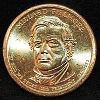 Монета США 1 доллар 2010 г. 13-й президент Миллард Филлмор