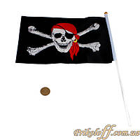 Прапор пірата Веселий Роджер 150 см