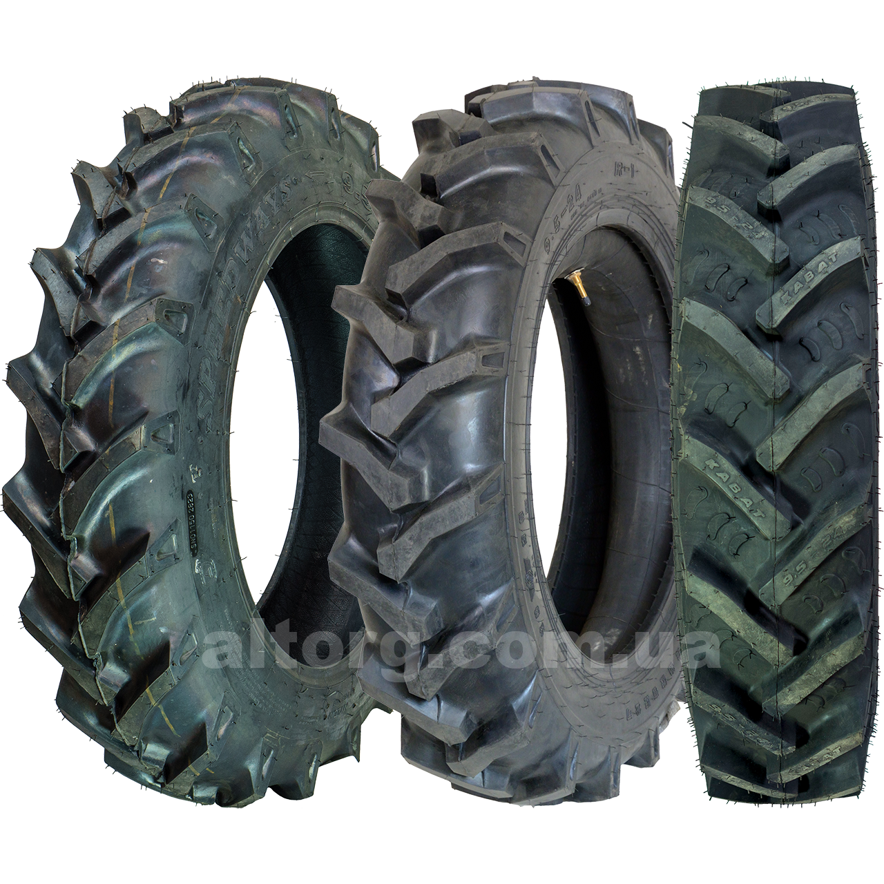 Шини 9.5-24 на мінітрактор