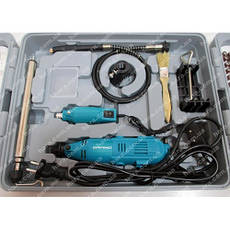 Гравёр 2в1 Grand МГ-670К/12V (2 гравера: 700W и 12V; 236 насадок) Чехия, фото 4