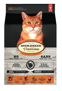 Корм Oven Baked Tradition для котів з індичкою | Oven Baked Tradition Cat Grain Free Turkey 1,13 кг