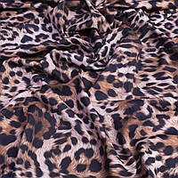 Тканина Біфлекс принт Леопард темний