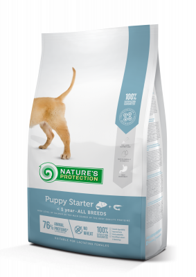 Nature's Protection Puppy starter All Breeds Сухий корм для цуценят віком від 4 тижнів, 2 кг, фото 1