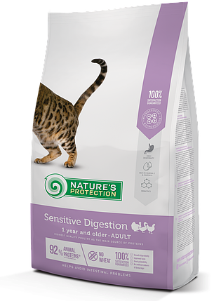 Nature's Protection Sensitive Digestion для котів з чутливим травленням
2 кг, фото 1