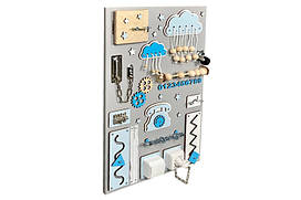 Бізіборд Голубий 100004 60*40 см