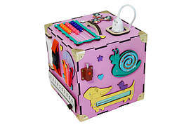 Бізікуб Рожевий 200161 23х23х23 см