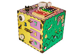 Бізікуб Різнокольоровий 200124 30х30х30 см