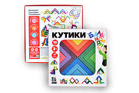 Дерев'яна гра "Кутики-балансири" 16 елементів 900095 IGROTECO