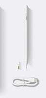 Стилус Baseus Gen2 для iPad с Bluetooth, беспроводная зарядка или через Type-C, белый (BS-PS009)
