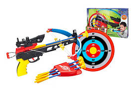 Арбалет 35881K , мішень, стріли-присоски, в коробці р. 47*7*29 см.