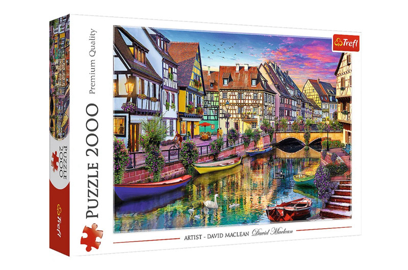 Пазли - 2000 елм. - 27118 "Кольмар, Франція", Trefl