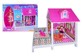 Будинок з лялькою в коробці 66887A р.13,7*35,7*43см.