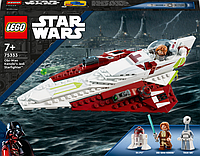 Конструктор LEGO Star Wars 7533З звездный истребитель джедаев Оби-Вана Кеноби | набор лего на 282 деталей
