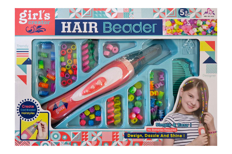 Набір для плетіння косичок та браслетів в коробці 60815, р. 30*21*5 см.