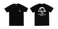 Черная футболка Manto Peaceful Logo черные футболки Манто унисекс
