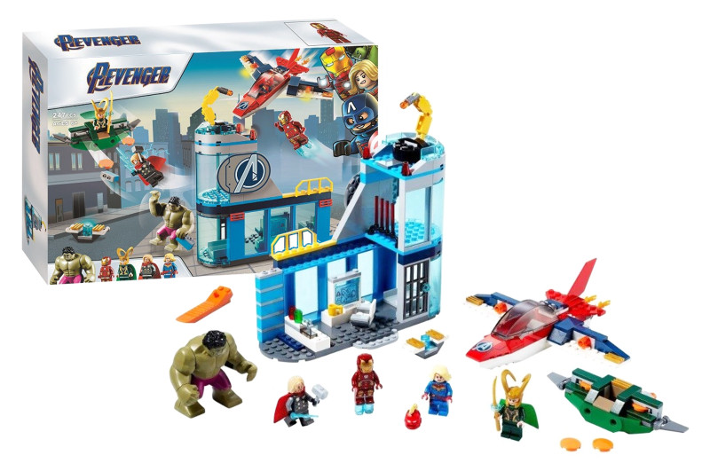 Конструктор "Супергерой" 247де 11560 (Р.38*26*5,5см