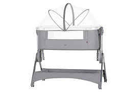 Дитяче ліжечко CARRELLO Aria CRL-15501 (2 in 1) Cloud Grey