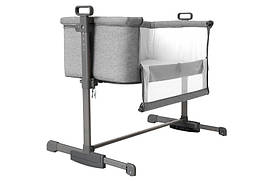Дитяче ліжечко CARRELLO Luna CRL-8404 Neutral Grey
