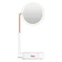 Зеркало с подсветкой BASEUS Smart Beauty Series Lighted Makeup Mirror with Storage Box (DGZM-02)