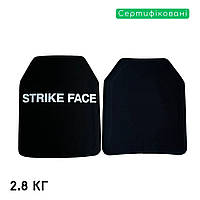 Плиты для броника керамика 6 класс ДСТУ Бpoнeплиты 25х30 Strike Face Комплект 2шт