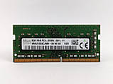 Оперативна пам'ять для ноутбука SODIMM SK hynix DDR4 8Gb PC4-2666V (HMA81GS6CJR8N-VK) Б/В, фото 3