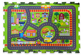 Іграшка Пазли Фомові EVA1907 дорога, 6 деталей 90*60см, в плівці 30*30 см