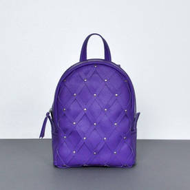 Жіночий шкіряний рюкзак Archer Purple фіолетовий
