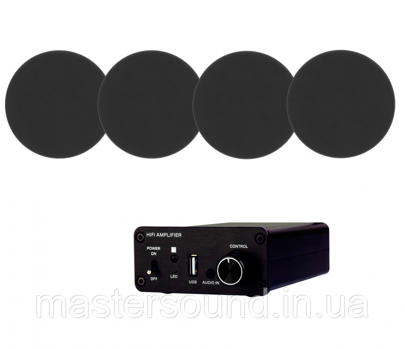 Акустический комплект Sky Sound Box Pro-3304 Black - фото 1 - id-p2062437137