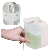 Дозатор жидкого мыла Портативный настенный диспенсер для мыла 500 мл