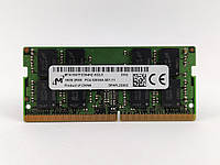 Оперативная память для ноутбука SODIMM Micron DDR4 16Gb PC4-3200AA (MTA16ATF2G64HZ-3G2J1) Б/У