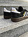 Чоловічі Кросівки Adidas Spezial Black White 44-45, фото 4
