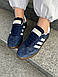 Чоловічі Кросівки Adidas Spezial Blue White 40-41-44, фото 3