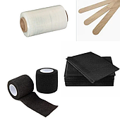 Решта (бандаж, спрейч плівка, шпателі, серветки)