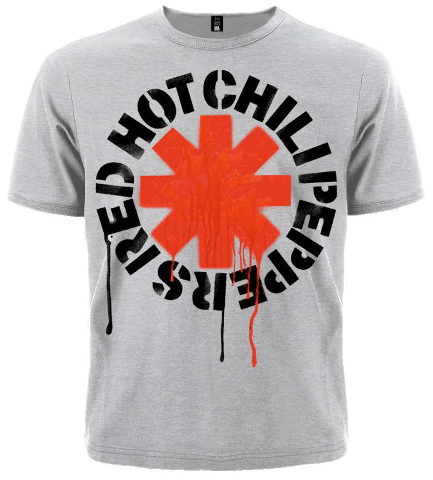 Футболка Red Hot Chili Peppers (меланж)