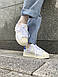 Жіночі Кросівки Adidas Superstar White Blue 36-37-38-39-40-41, фото 5