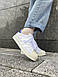 Жіночі Кросівки Adidas Superstar White Blue 36-37-38-39-40-41, фото 6