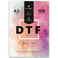 Пленка для DTF печати My Print 75 мкм, A3, 100 листов (8341)