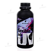 Чернила для УФ печати My Print UV LED flexible (1 л) black (8328)