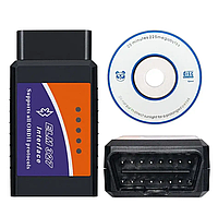 Автосканер ELM327 адаптер для диагностики авто Bluetooth ELM327 v2.1 OBD-II (OBD2) Код:MS05