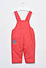 Куртка та напівкомбінезон дитячий для дівчинки єврозима темно-рожевого кольору 169479P, фото 4