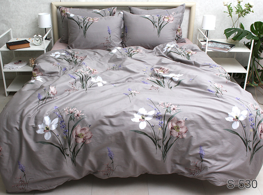 Комплект постільної білизни з компаньйоном (S530) 1,5-спальний TAG tekstil (2000002671749)