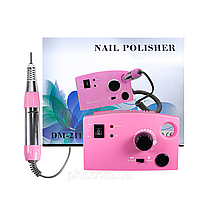 Фрезер для маникюра и педикюра Nail Polisher 36 Вт DM-211 Nobrand Розовый (2000002715221)