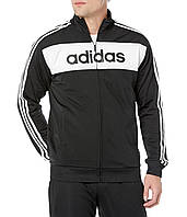 Спортивная куртка Adidas Essentials Tricot 3-Stripes Linear Track Jacket Black Доставка від 14 днів - Оригинал