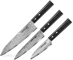 Набір ножів Samura Zestaw 3 Noży Damascus Chef'S Starter Set (Sd670220)