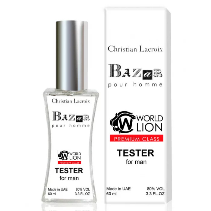Чоловічий деревний парфум Christian Lacroix Bazar pour homme - Tester 60ml