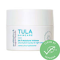 Ночной крем TULA Skincare 24-7 Moisture Intense Ultra Hydrating Day & Night Cream with Hyaluronic Acid +
